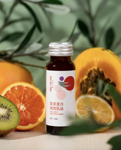 社畜快樂水 俏美韻膠原蛋白燕窩飲品與百洋魚膠原蛋白肽粉，滋養肌膚，悅享生活